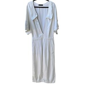 Alexandre Herchcovitch Avant Garde Minimalist Designer Herringbone Jumpsuit